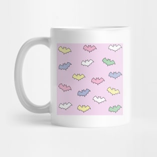 Colorful Bat pattern Mug